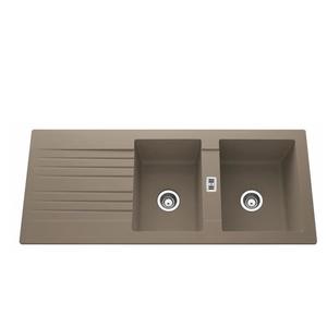 Evier taupe