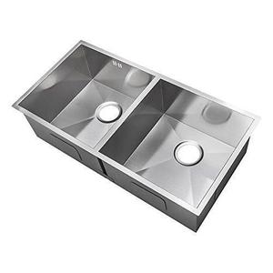 Evier inox perlé