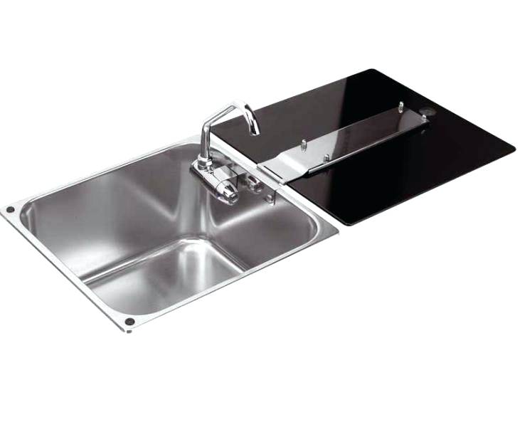 Platine de fixation robinetterie sur évier inox