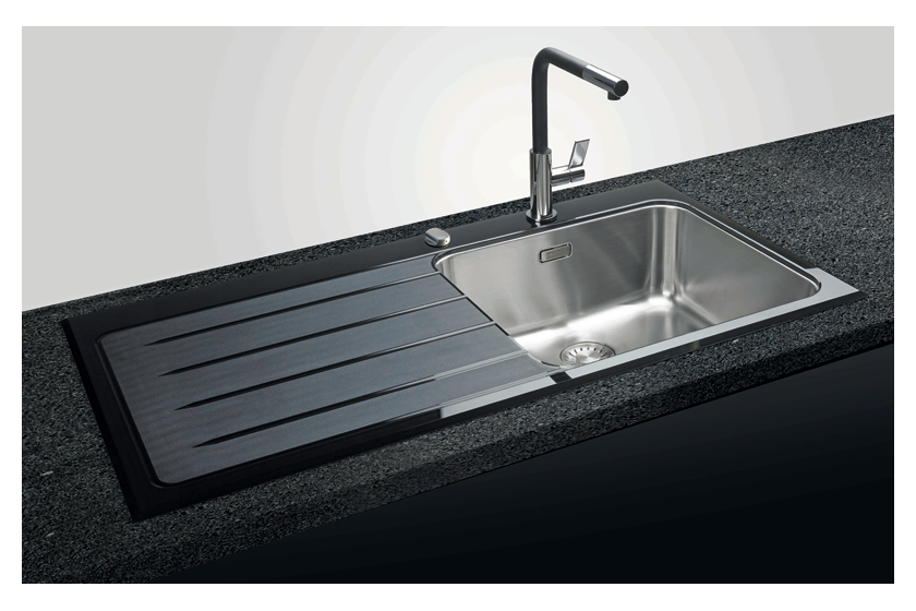 Evier inox à encastrer
