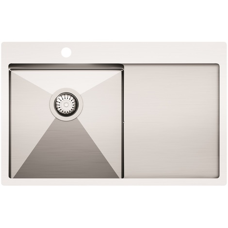 Evier avec egoutoir inox