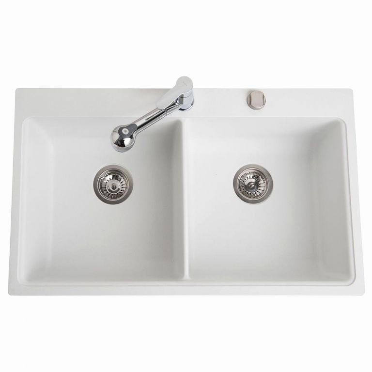 Evier inox mondrian