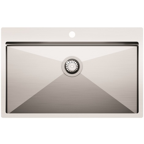 Evier inox satiné