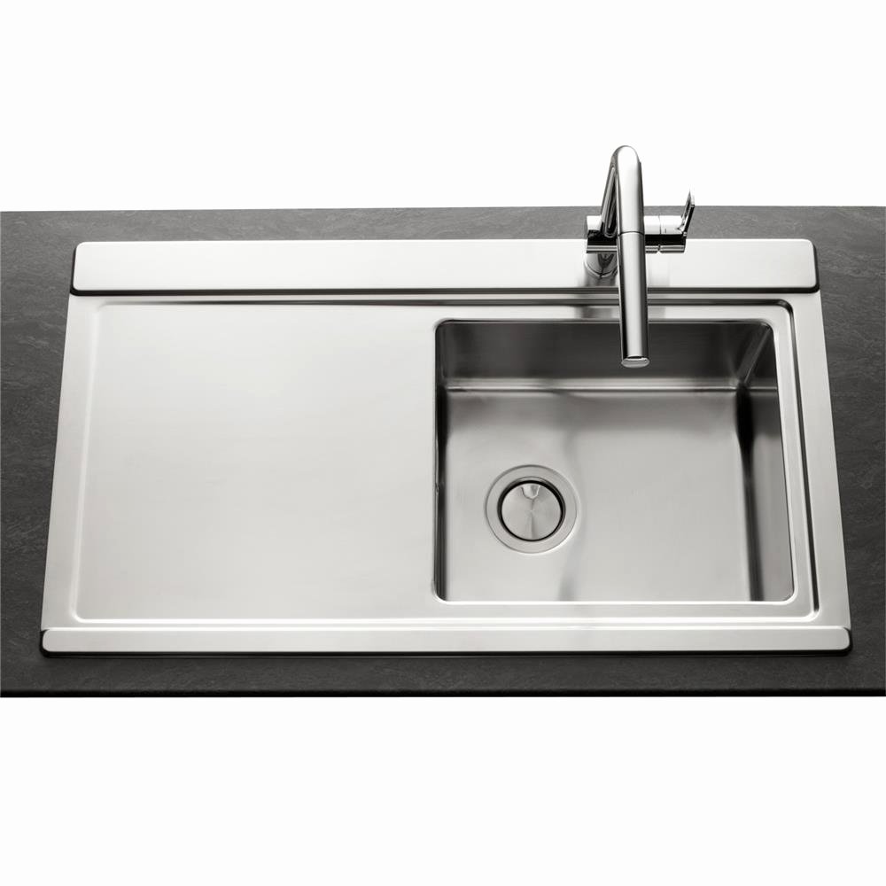 Evier inox anti rayure 2 bac