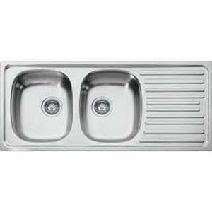 Evier inox toilé franke