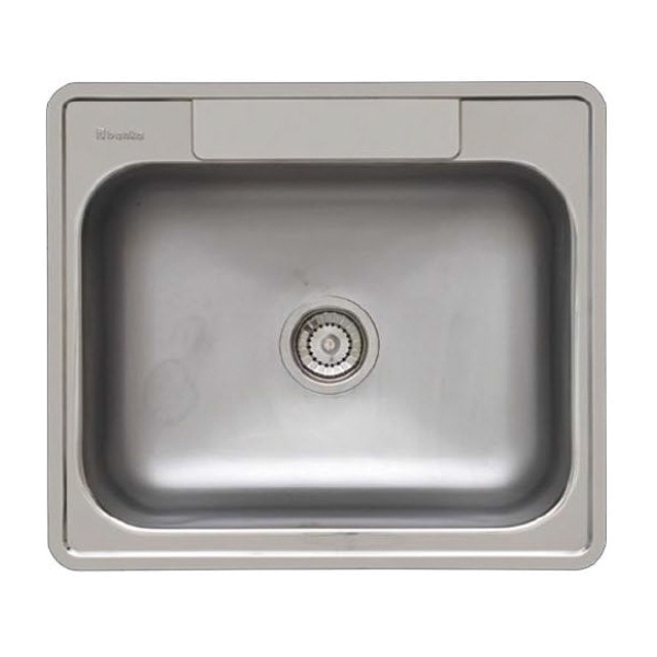 Evier inox a encastre