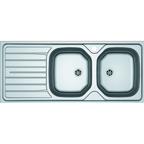 Evier inox 116 x 50