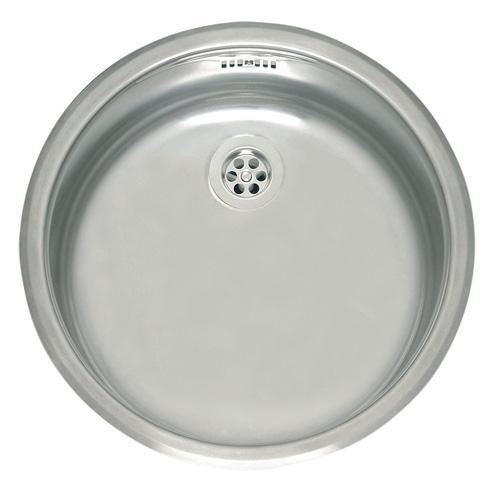 Evier inox rond diametre 40