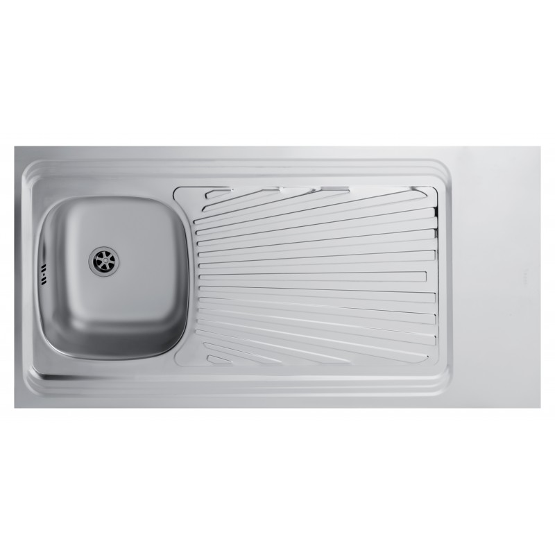 Epaisseur evier inox