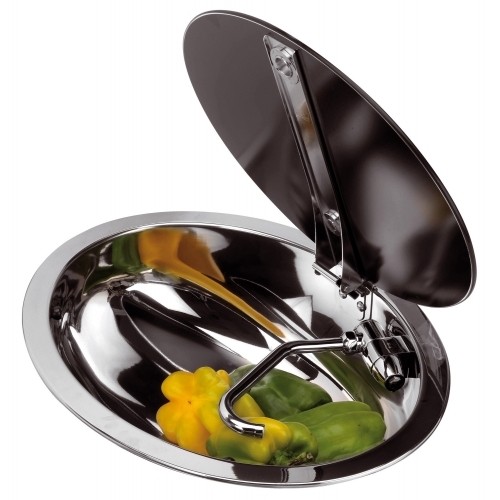 Evier inox avec couvercle