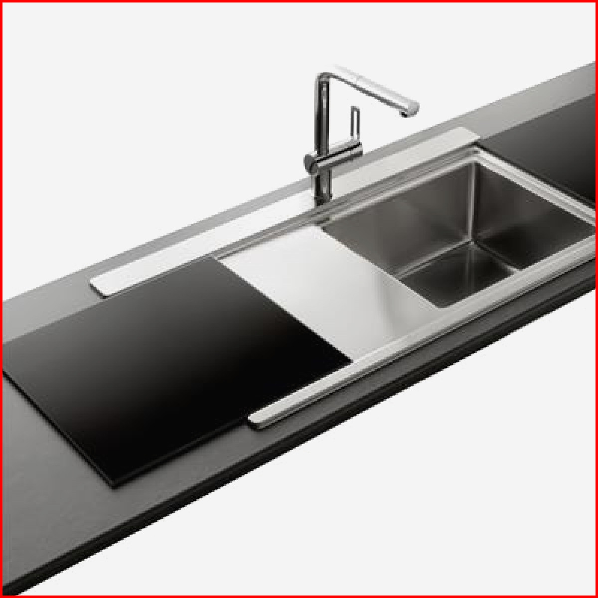 évier inox lisse vardo