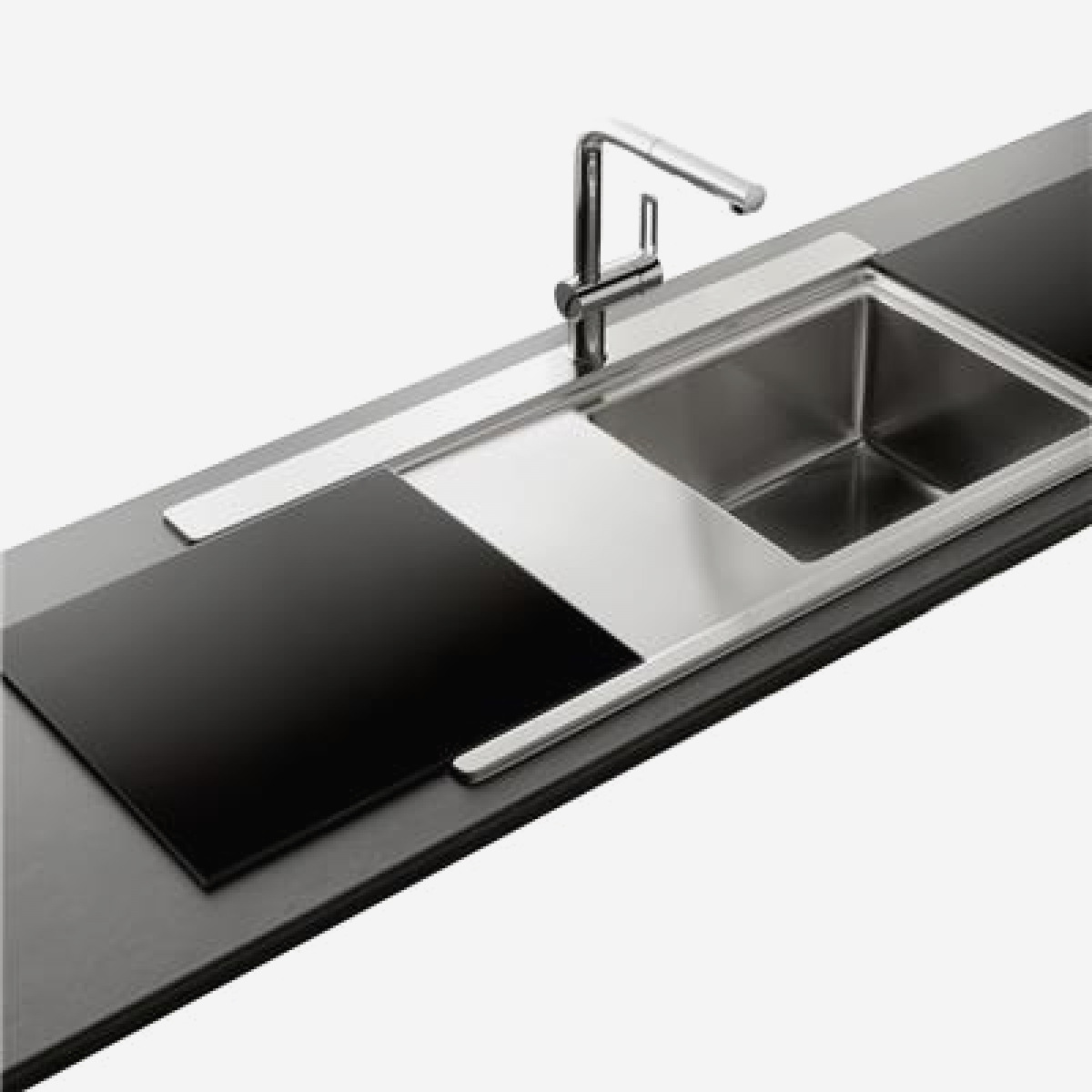 Destop evier inox