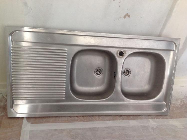 Evier inox double bac prix