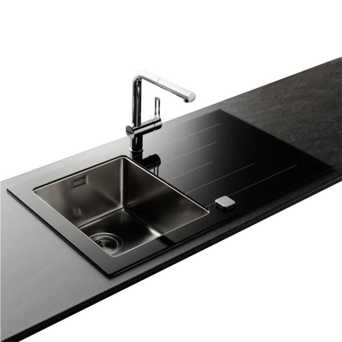 Avis evier inox et verre