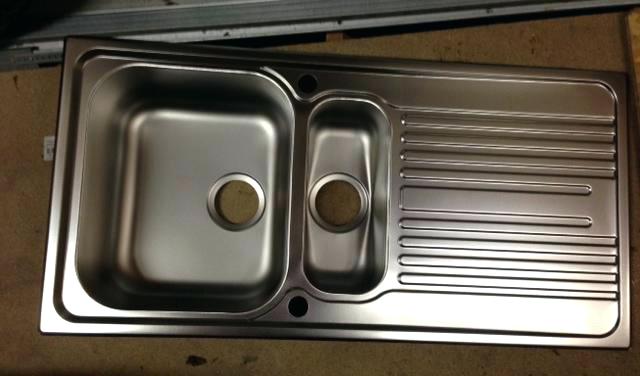 Evier inox nid d'abeille 1 bac leroy merlin