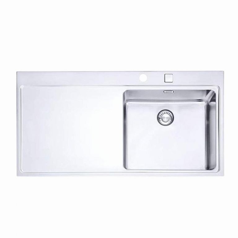 Evier inox nid d abeille 1 grand bac