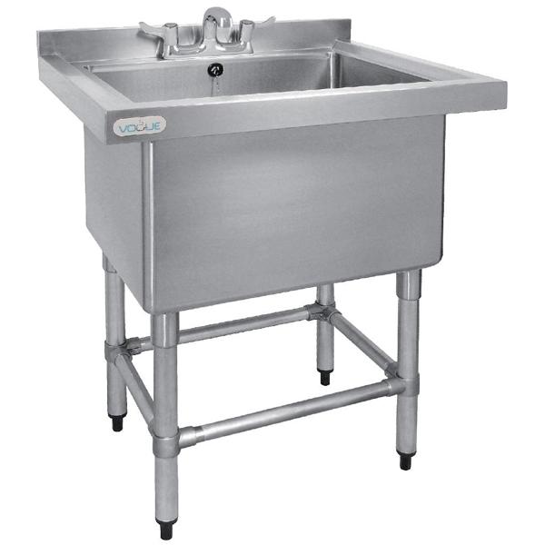 Grand evier inox