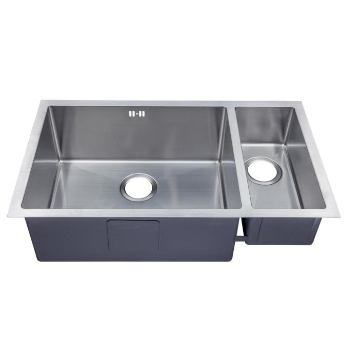 Evier inox 1 5 bac