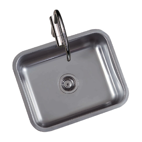 Evier rectangulaire inox