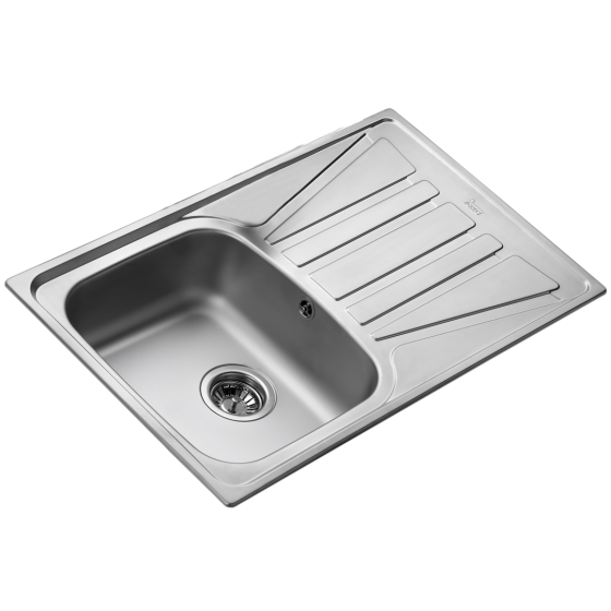 Evier inox toile