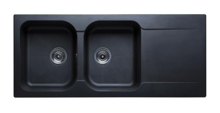 Evier gres noir