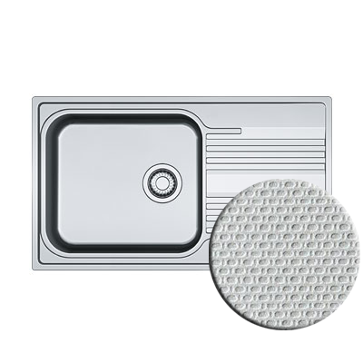 Evier inox grande cuve franke