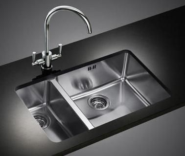 Evier inox franke sous plan