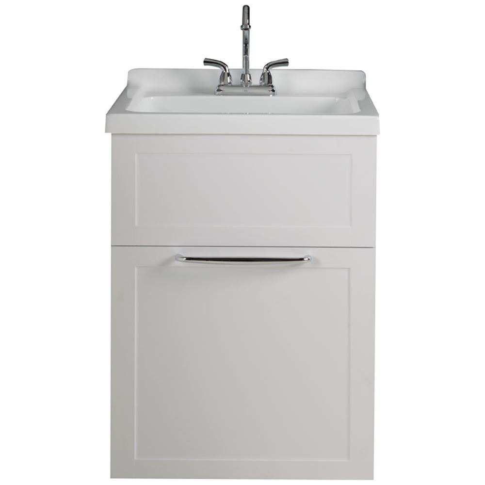 Evier de buanderie avec meuble