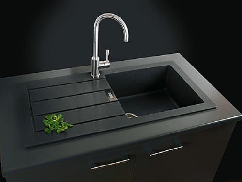 Evier en inox ou resine