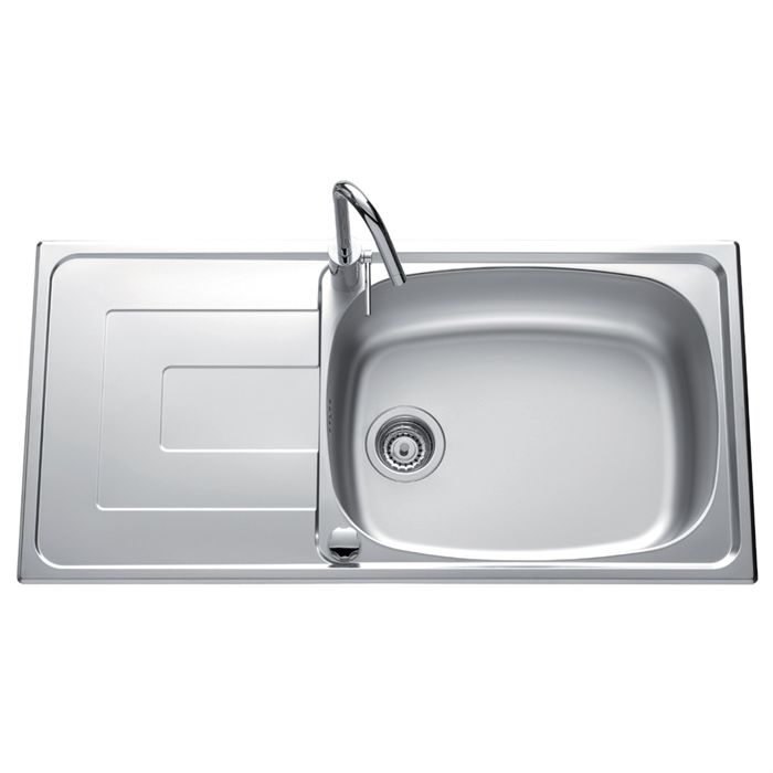 Evier cuisine inox 100 x 50