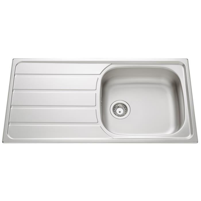 Evier inox 100 cms