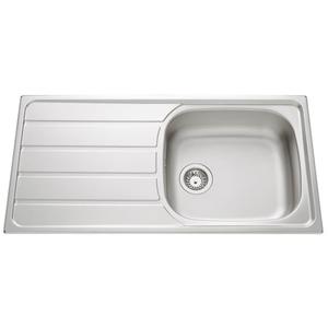 Evier inox 118 cm