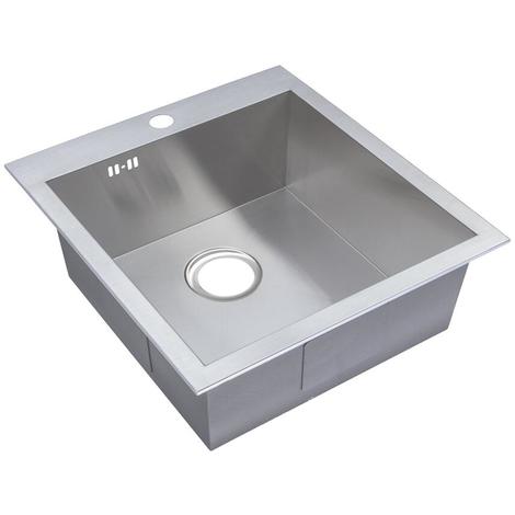 Mon evier inox rouille