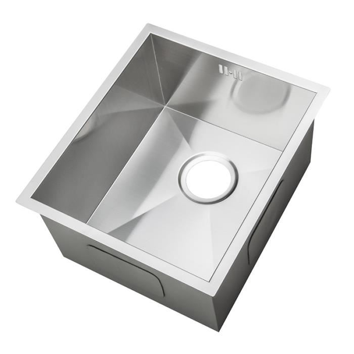 évier inox cuve profonde