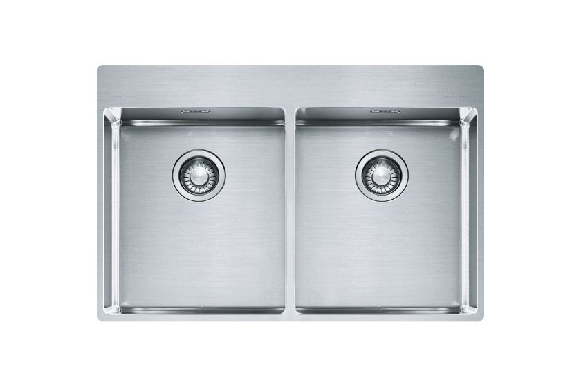 Evier inox microstructure franke