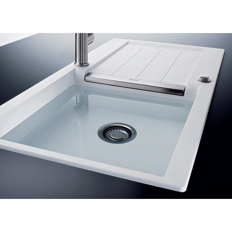 Evier granit blanc franke