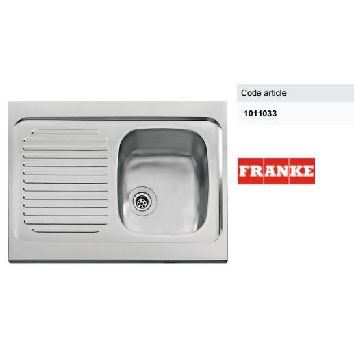 Evier à poser franke