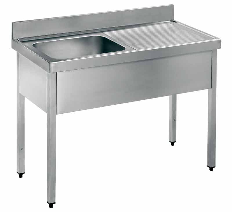Evier inox exterieur