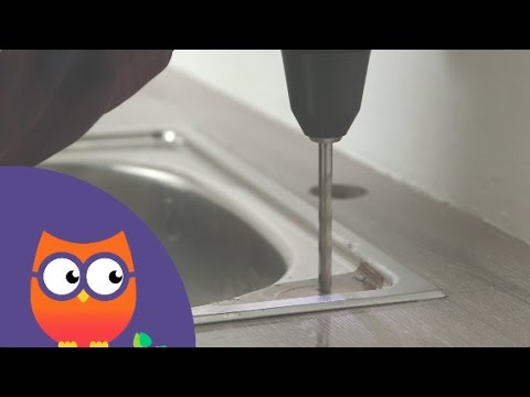 Comment faire un trou dans un evier en inox