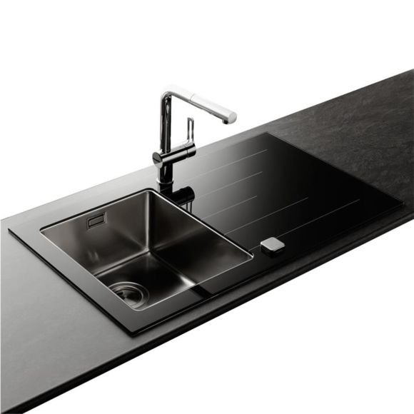 Recouvrir evier inox