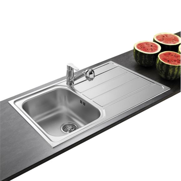 Evier inox 86cm