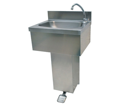 Evier lave main inox