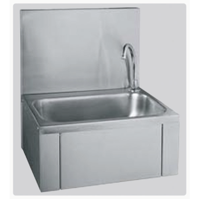 Evier inox lave main