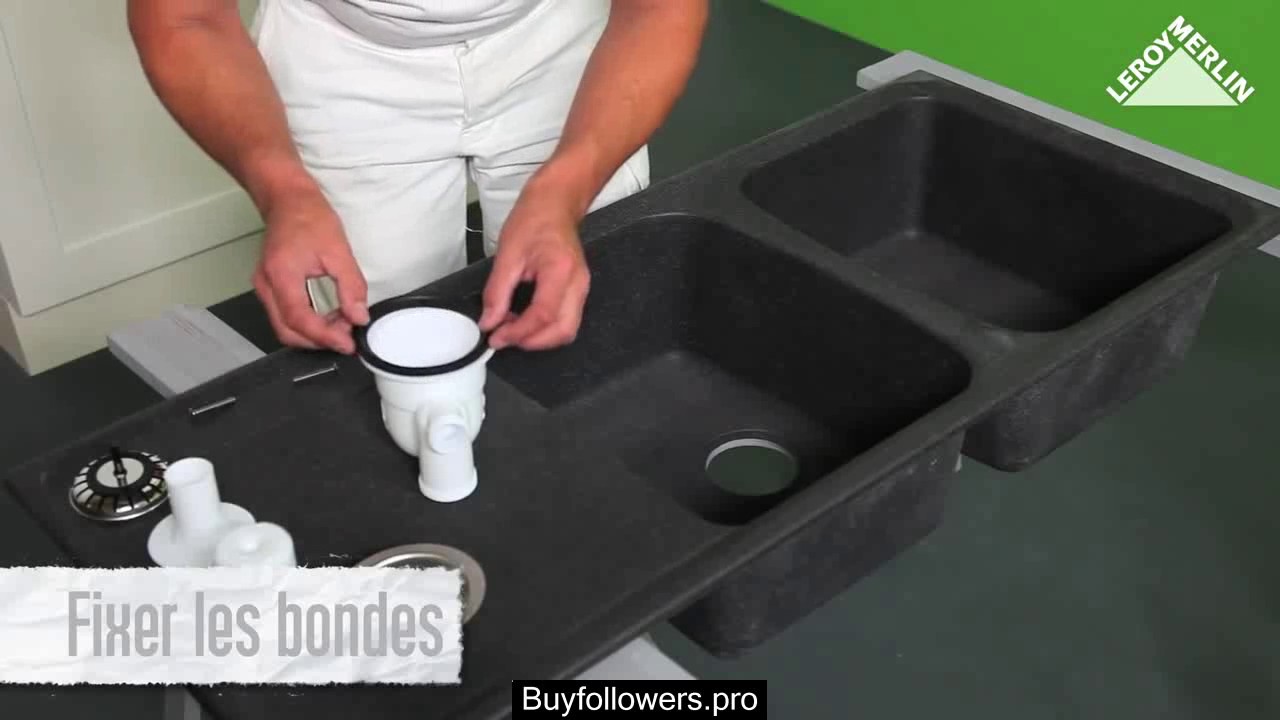Changer bonde evier cuisine