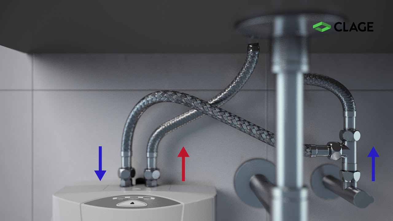 Petit chauffe eau electrique sous evier