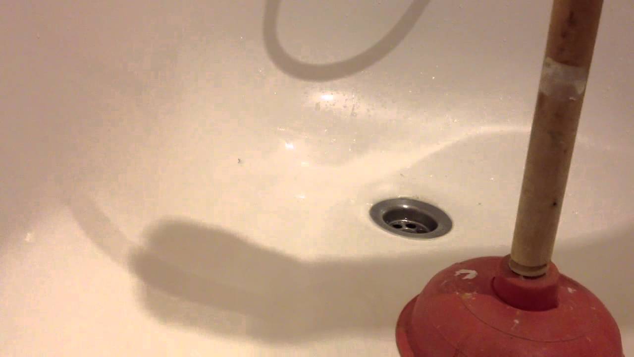 Bicarbonate de soude évier bouché