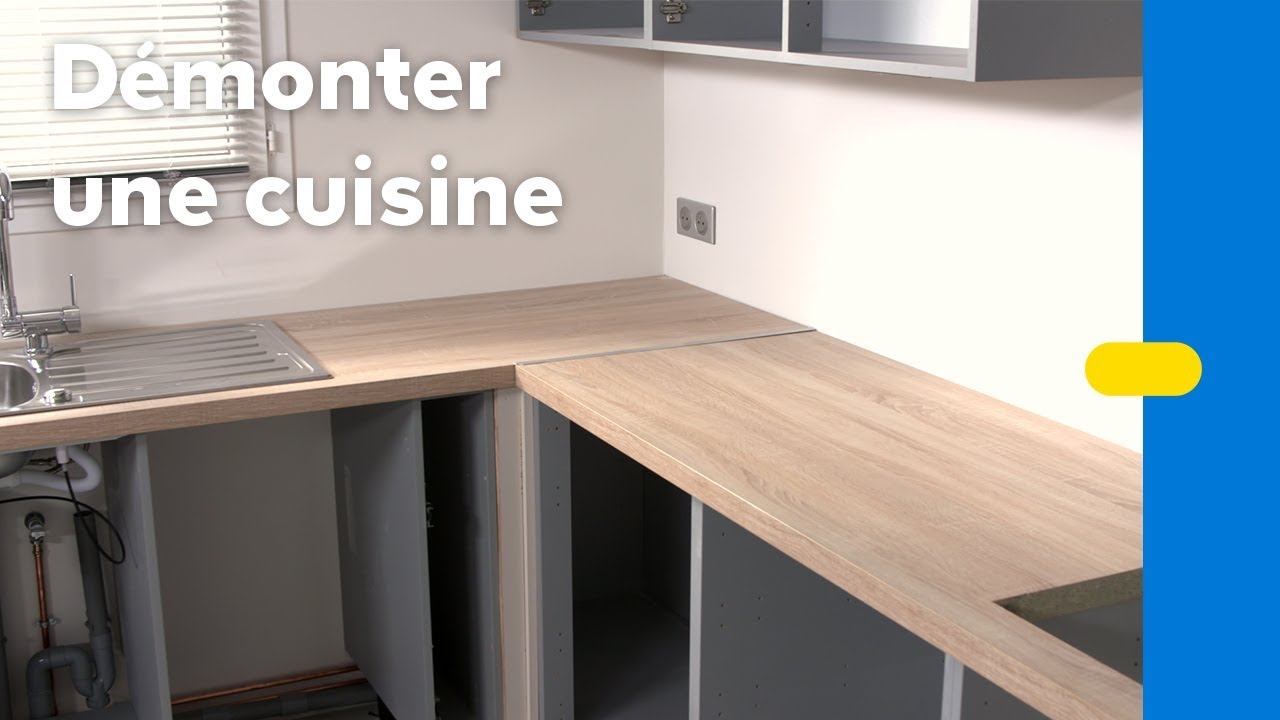 Demonter un evier de cuisine