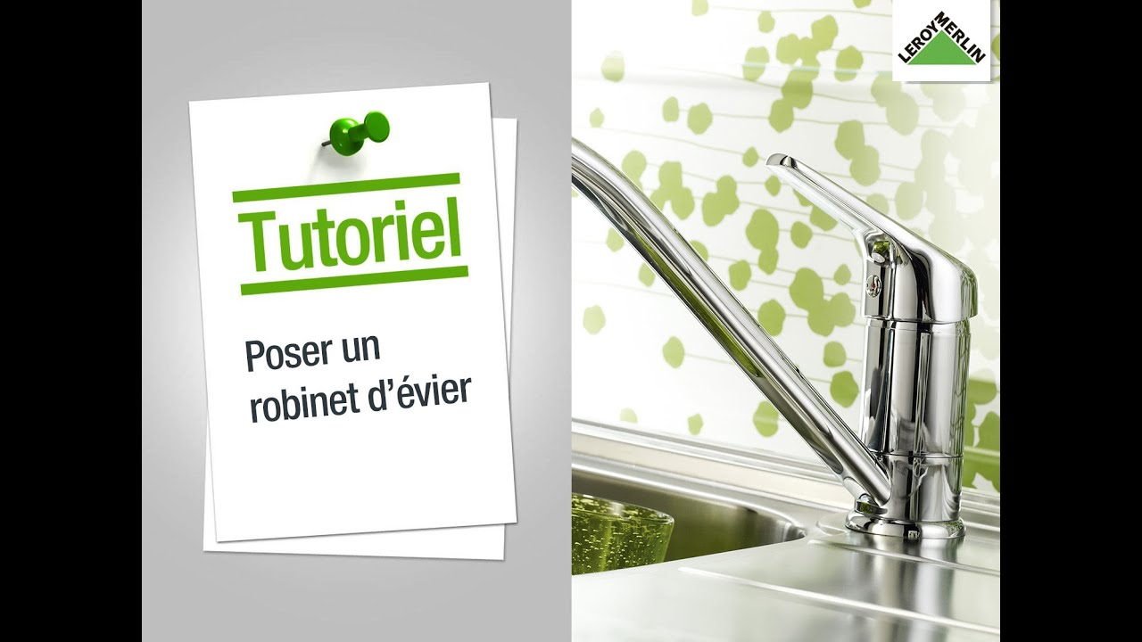 Percer evier inox leroy merlin