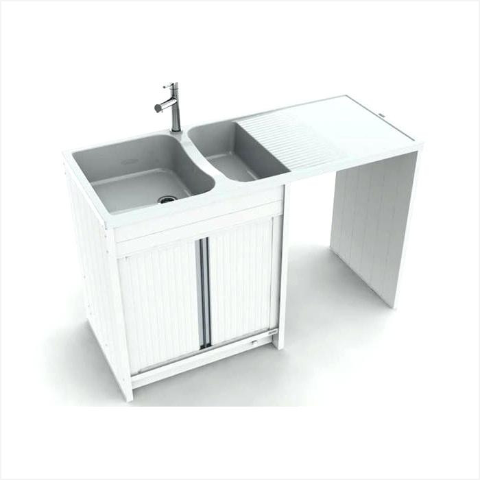 Meuble cuisine evier inox