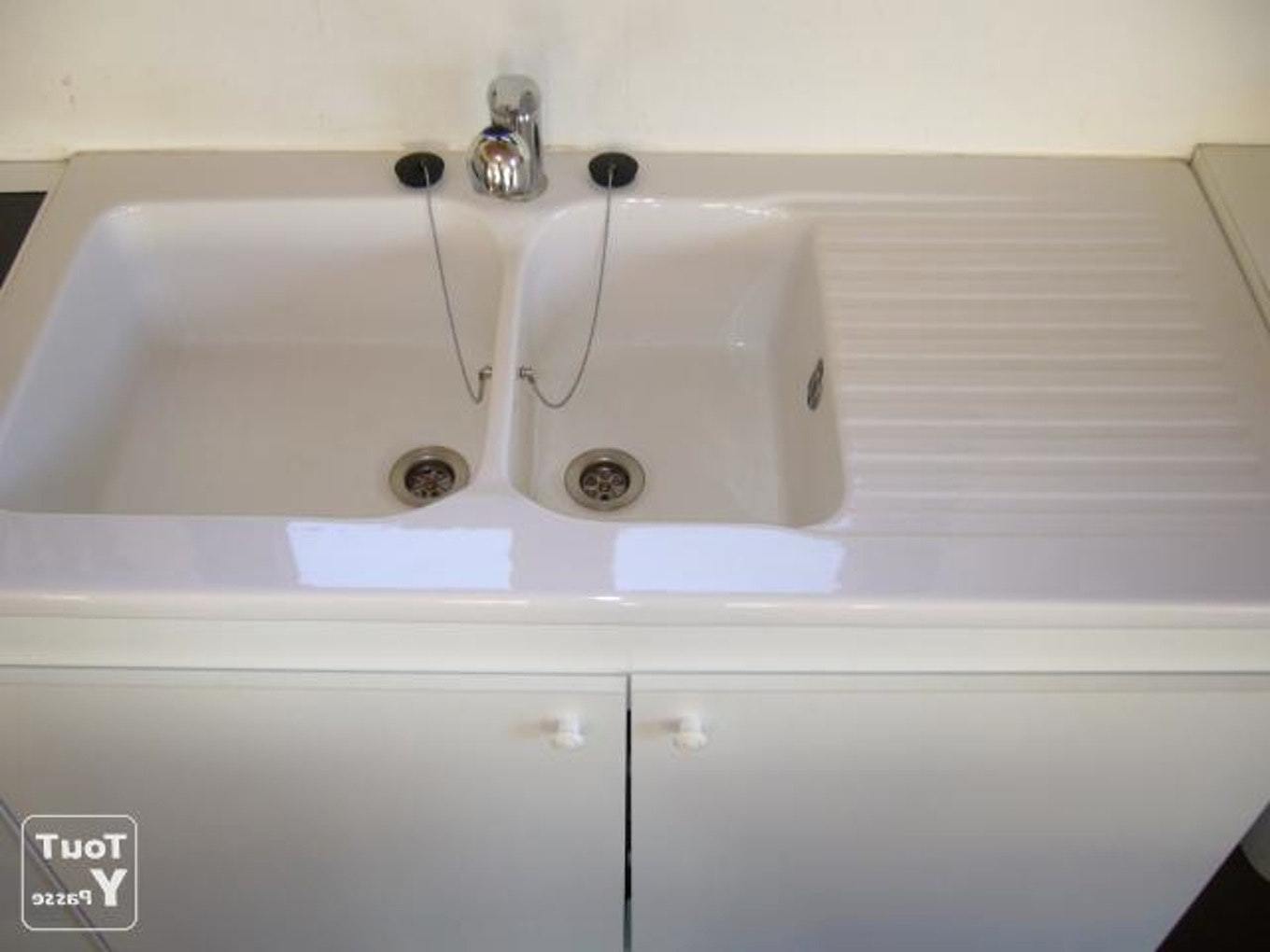 Evier inox 2 bacs ikea